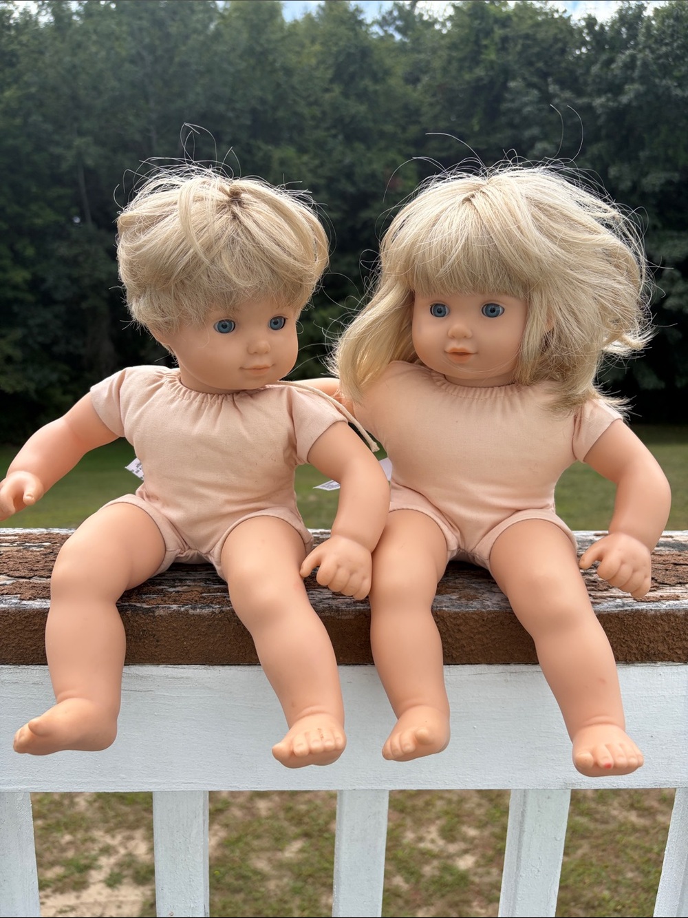 American Girl Blonde Bitty Twins
